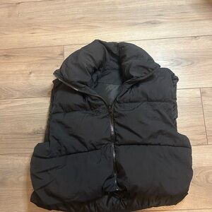 Black Puffer Vest